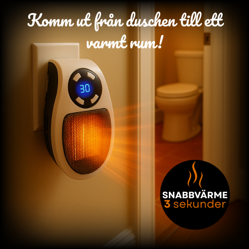 HeatPlug - Omedelbar värme i det kylda rummet